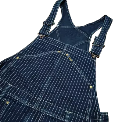 IRONHEART Indigo Wabash Overalls　W34 From Japan • $685.45