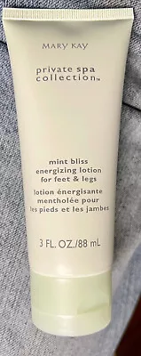 Mary Kay Private Spa Collection Mint Bliss Feet Leg Lotion #719700 NEW NIB • $10.99