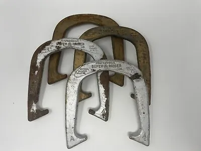 Vintage Official Diamond Duluth Professional SUPER Ringer Horse Shoe Set- 2 1/2# • $49.95