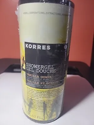 KORRES Shower Gel Body Wash VANILLA GUAVA Large 13.53 Oz New • $19.73