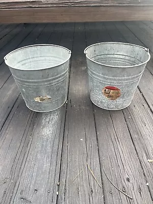 Vintage Brinkmann Galvanized Bucket • $25