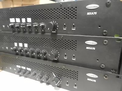 Biamp MXA75 6-Channel 75W Professional Amplifier Audio Mixer Rack Mount Amp • $37.95