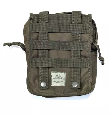 Rarely Used Red Rock Outdoor Gear Large MOLLE Utility Pouch Olive Drab #82-004 • $19