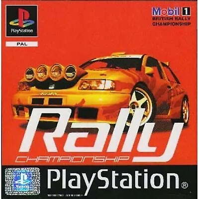 Rally Championship PS1 Playstation 1 Video Game Mint Condition Original UK Reles • £15.99