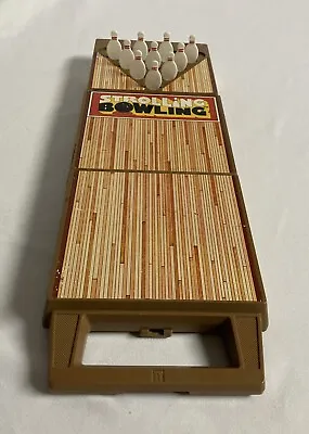 $18.99 • Buy Vintage Working 80s Tomy Strolling Bowling Mobile Game