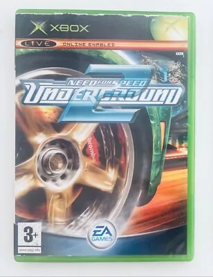 Need For Speed Underground 2 - Microsoft Xbox Action Racing Video Game Complete • £21.49