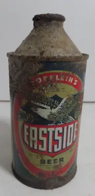 Eastside Beer Los Angeles CA Cone Top Beer Can Tin Can Vintage Rustic • $59