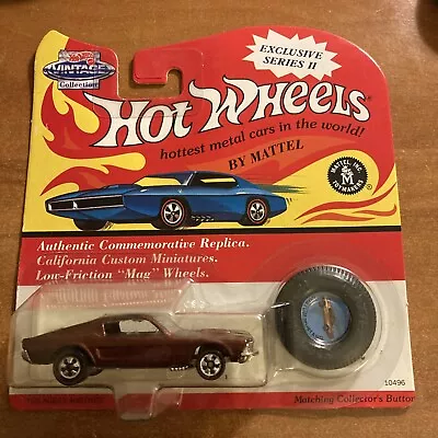 Hot Wheels 1993 Vintage Collection Series Brown Custom Mustang • $1.95
