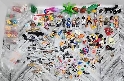 Lego & 3rd Party Bricks Lot 12oz Assorted Mixed Accessories Minifigures Weapons • $32.95