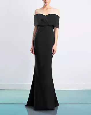 ALEXANDER BY DAYMOR Prom Mother Bride Evening Dress Sz 16 Black NWT • $199