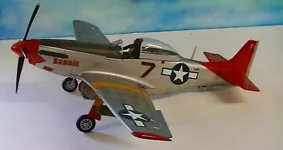 1/18 Scale P51d Mustang W/pilot And Grond Crewman Forces Of Valor 21st Cy/toys • $375