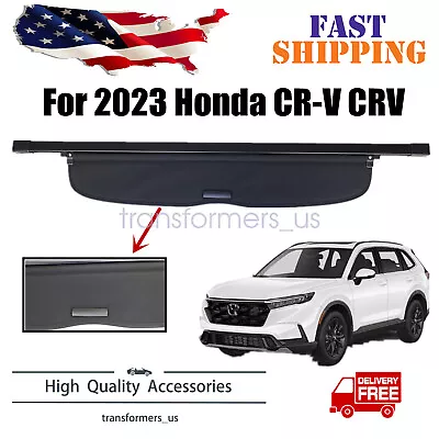 For 2023 Honda CR-V CRV Black Rear Trunk Accessory Cargo Security Trunk Cover • $42.99