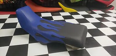 Yamaha Raptor 250 Seat Cover Seat Cover Blue Flame • $37.99