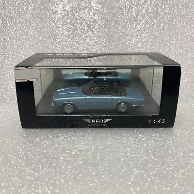 Glas - 1300 Gt Cabriolet 1966 Light Blue Met #neo Model 1/43 #neo43976 • $35