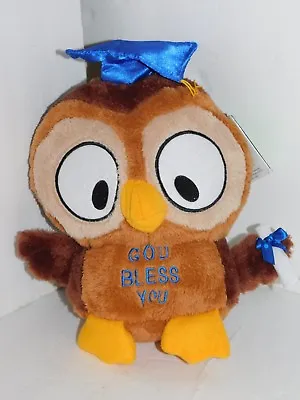 Graduation Gift Plush Owl God Bless You Stuffed Toy Animal Graduate Present • $10