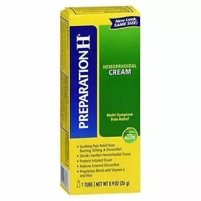 Preparation H Hemorrhoidal Cream With Aloe 0.9 Oz By Preparation H • $14