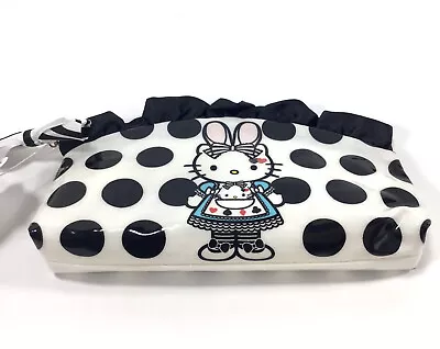Sanrio Hello Kitty 2004 Alice In Wonderland Rabbit Make-up Pencil Case Bag Purse • $83.99