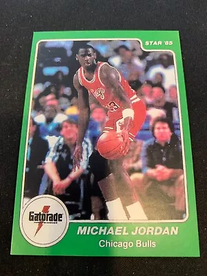 1985 Star Gatorade Michael Jordan #7 Reprint - READ • $10.90