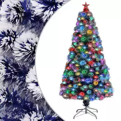 3.9FT Fibre Optic Pre Lit Christmas Tree LED Star Lights Xmas Tree Decoration AU • $101.99