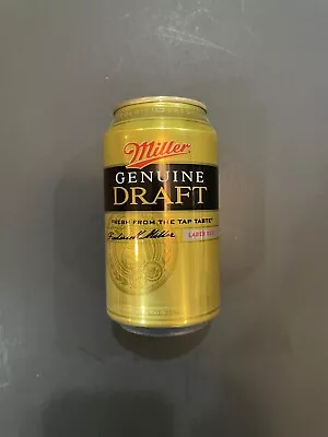 Miller Genuine Draft Beer Can. 2010. Dated AUG1610. Bottom Opened. Combined Ship • $2.99