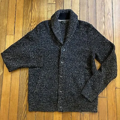 Rag & Bone  Men's Medium Cardigan Sweater Shawl Collar Wool/Linen Immaculate! • $69.99