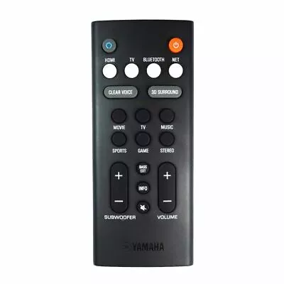 $76.42 • Buy Genuine Yamaha YAS-109 Soundbar Remote Control