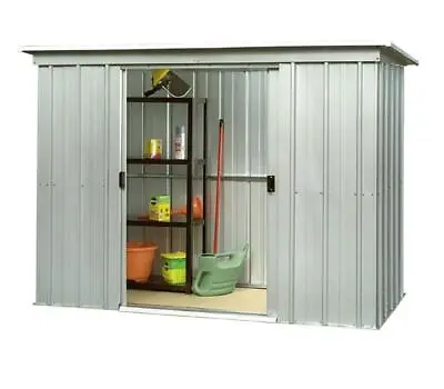 390 Returned Yardmaster Pent Metal Garden Shed - Max External Size 9'9 X 3'11  • £189.99