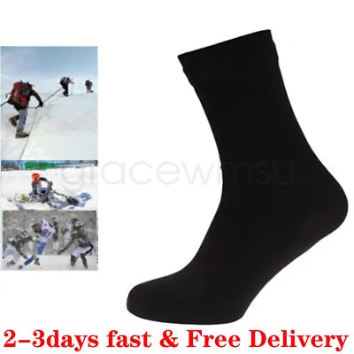 Waterproof (Masah) Socks 100% Sharia'h Compliant - UK Jet Black Seller's UK • £12.99