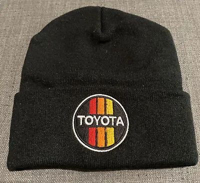 Toyota Embroidered Beanie Teq Jdm Trd Celica Corolla Land Cruiser Ae86 Supra Mr2 • $25