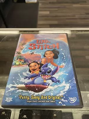 Lilo & Stitch DVD Animated Walt Disney Digital Picture 2002 • $6.97