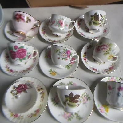 £6.99 • Buy Vintage Mismatch China  Teacup & Saucer  Duo  Afternoon Tea Party  X 1 Set .