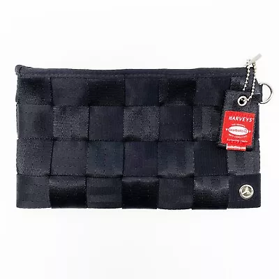 Harveys Seatbelt Bag Clutch Wallet Mini Collection Mercedes Benz Edition Black • $149.99