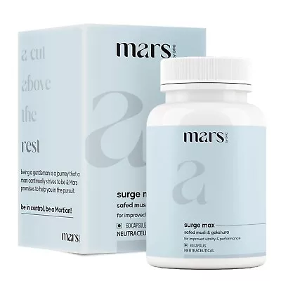 MARS By GHC Surge Max Health & Stamina For Men - 60 Capsules - EXP: 03/2027 • $19.95