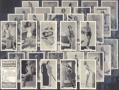 Murray-full Set- Bathing Belles 1939 (40 Cards) Excellent+++ • £9.99