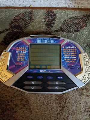 £14.87 • Buy Who Wants To Be A Millionaire Handheld Electronic Game Tiger 2000 Tested Works