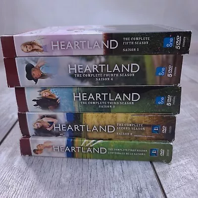 $36.75 • Buy Heartland TV Show Seasons 1-5 Complete 1 2 3 4 5 DVD Canadian Horse Ranchers
