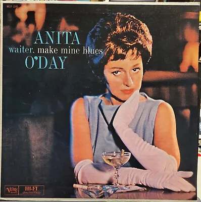$34.99 • Buy Anita O'Day ‎Waiter, Make Mine Blues 1960 LP Verve Records ‎MGV-2145 MONO VG-/VG