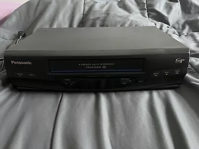 Panasonic PV-V4520 Blue Line 4-Head Hi-Fi Stereo VCR Player Tested No Remote • $39.99