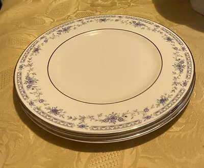 Minton Fine Bone China ~ BELLEMEADE ~ Three (3) Salad Plates ~ England • $26.99