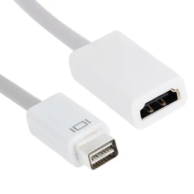 US Mini DVI To HDMI Video Cable Adapter For Apple Macbook MAC Mini • $7.99