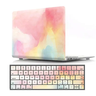 2in1 Hard Protective Case + Keyboard Cover For Macbook Air Pro 11 13 14 15 16  • £11.99