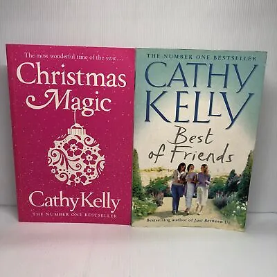 2x Cathy Kelly Paperback Book Bundle Lot Chick Lit Fiction Romance Contemporary • $18.90
