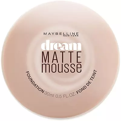 Maybelline Dream Matte Mousse Foundation Classic Ivory 0.64 Ounce • $12.50