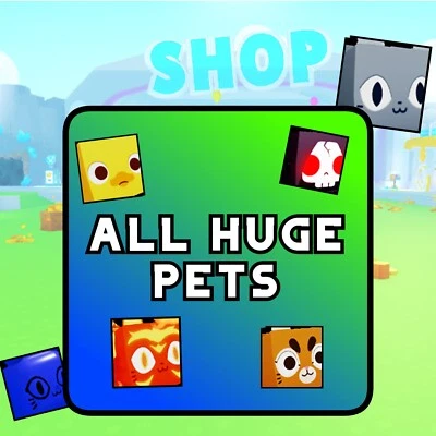 UNTRANSFERRED Pet Simulator X - All Huge Pets & Gems +💎5B GEMS💎-Quick & Cheap • £31.99