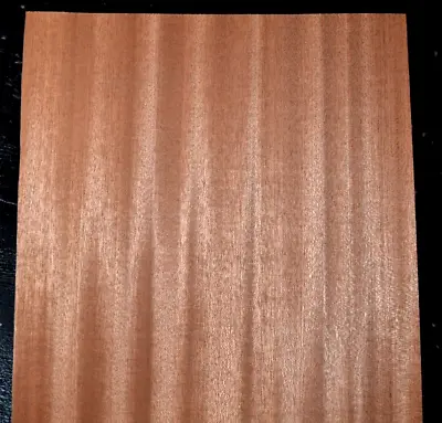 Sapele Ribbon Stripe Raw Wood Veneer Sheet 9.5 X 46 Inches              L4665-80 • $5.99