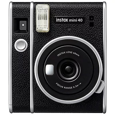 Fujifilm Instax Mini 40 Instant Camera Black • $79.99