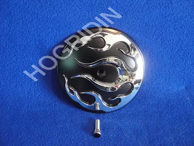 $47.95 • Buy Flame Air Cleaner Cover Harley Touring Flt Softail Flst Fxst Dyna Trim Flames