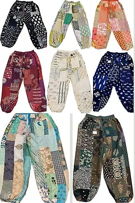 SAHIBA Handicraft India® Harem Pants For Women Patchwork Yoga Boho Herem • $24.30