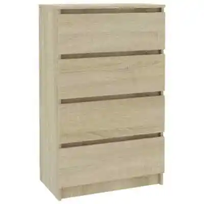 $112.89 • Buy 4 Drawer Chest Dresser Clothes Storage Cabinet Wood Sideboard Bedroom Furniture