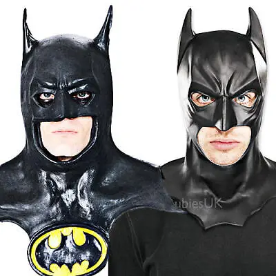£18.49 • Buy Deluxe Batman Masks Mens Fancy Dress Superhero Comic Adults Costume Accessories